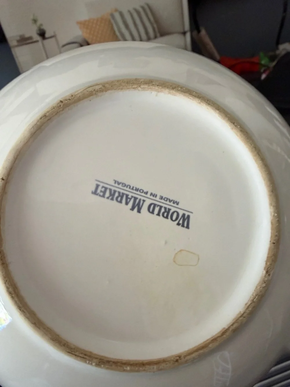 Cost Plus World Market White Ceramic Teapot
